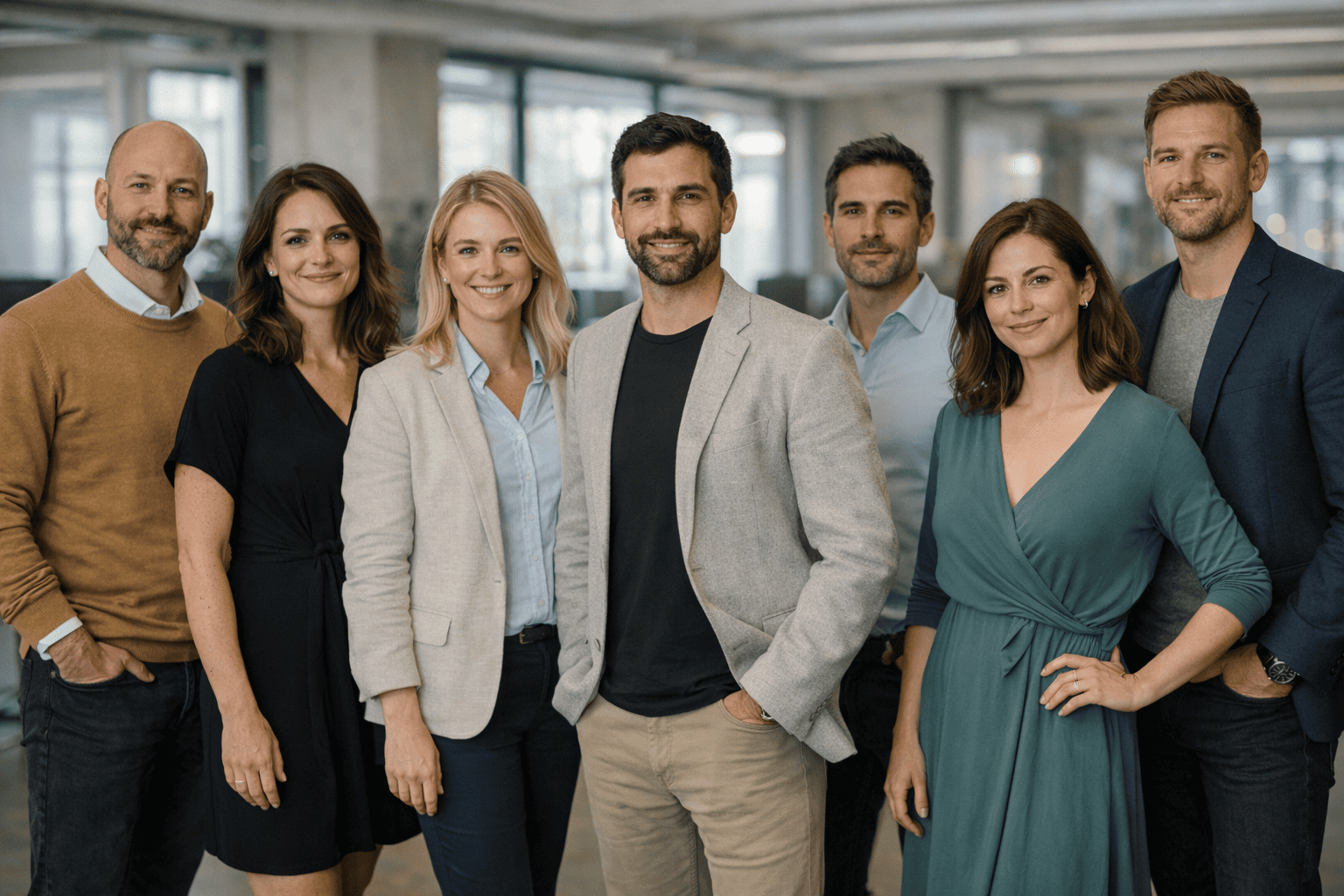Team working on AI trading platform — Salda Titolvale